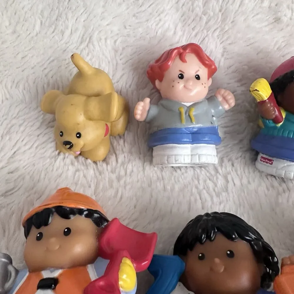 Fisher Price Little People Vintage Chunky Lot Of 13 Figure Toy 2000s